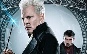 Johnny Depp in David Yates`s film `Fantastic Beasts The Crimes of Grindelwald`